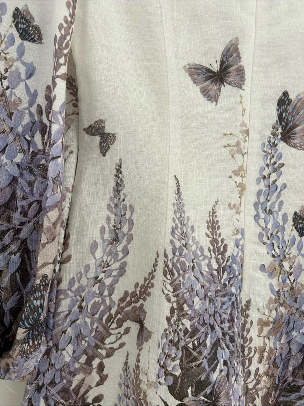 Zimmermann Cream Lightweight Linen Tunic - Picture 10 of 11